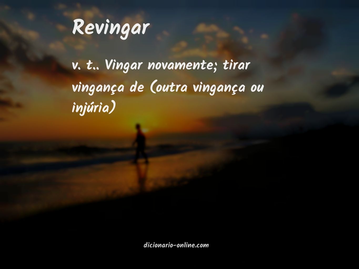 Significado de revingar