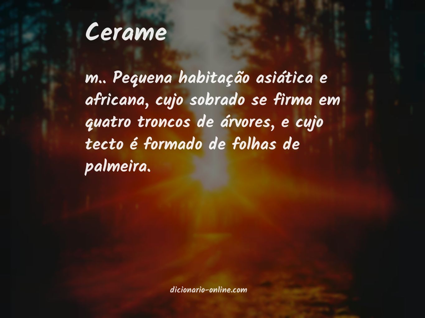 Significado de cerame