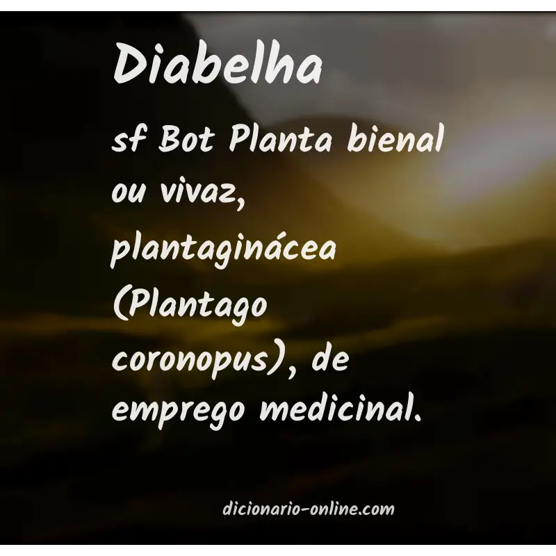 Significado de diabelha
