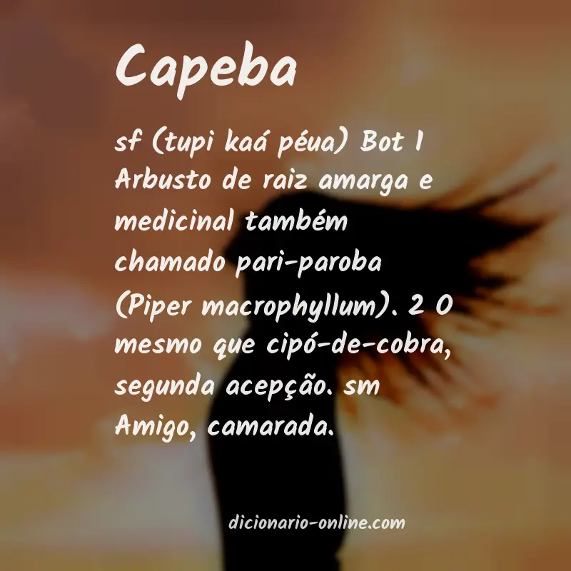 Significado de capeba