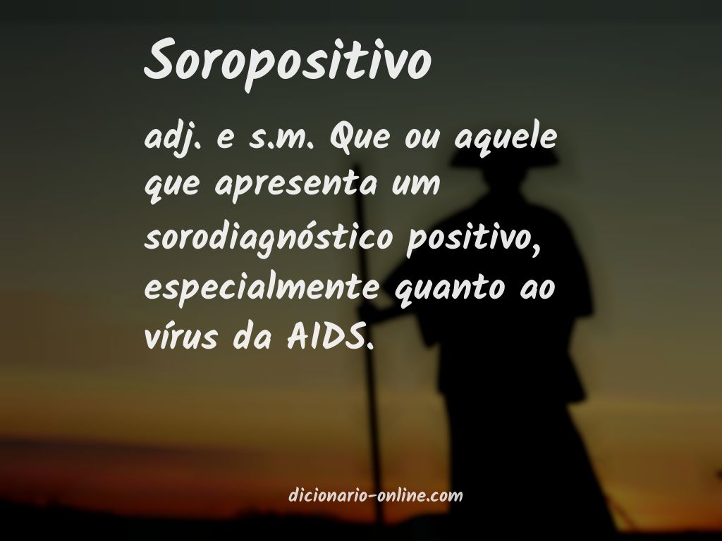 Significado de soropositivo