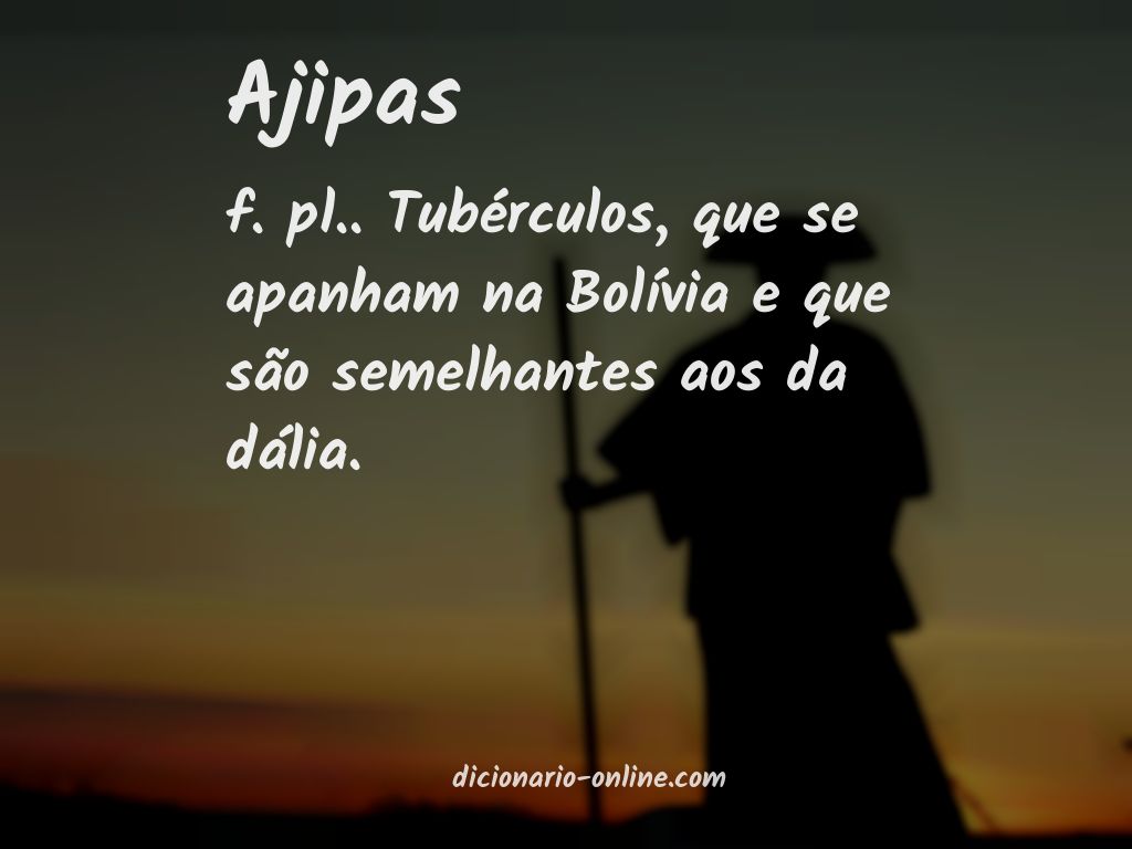 Significado de ajipas