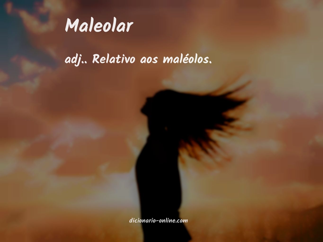 Significado de maleolar