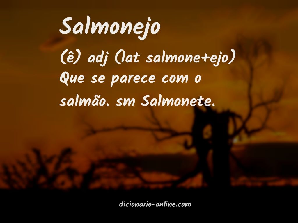 Significado de salmonejo