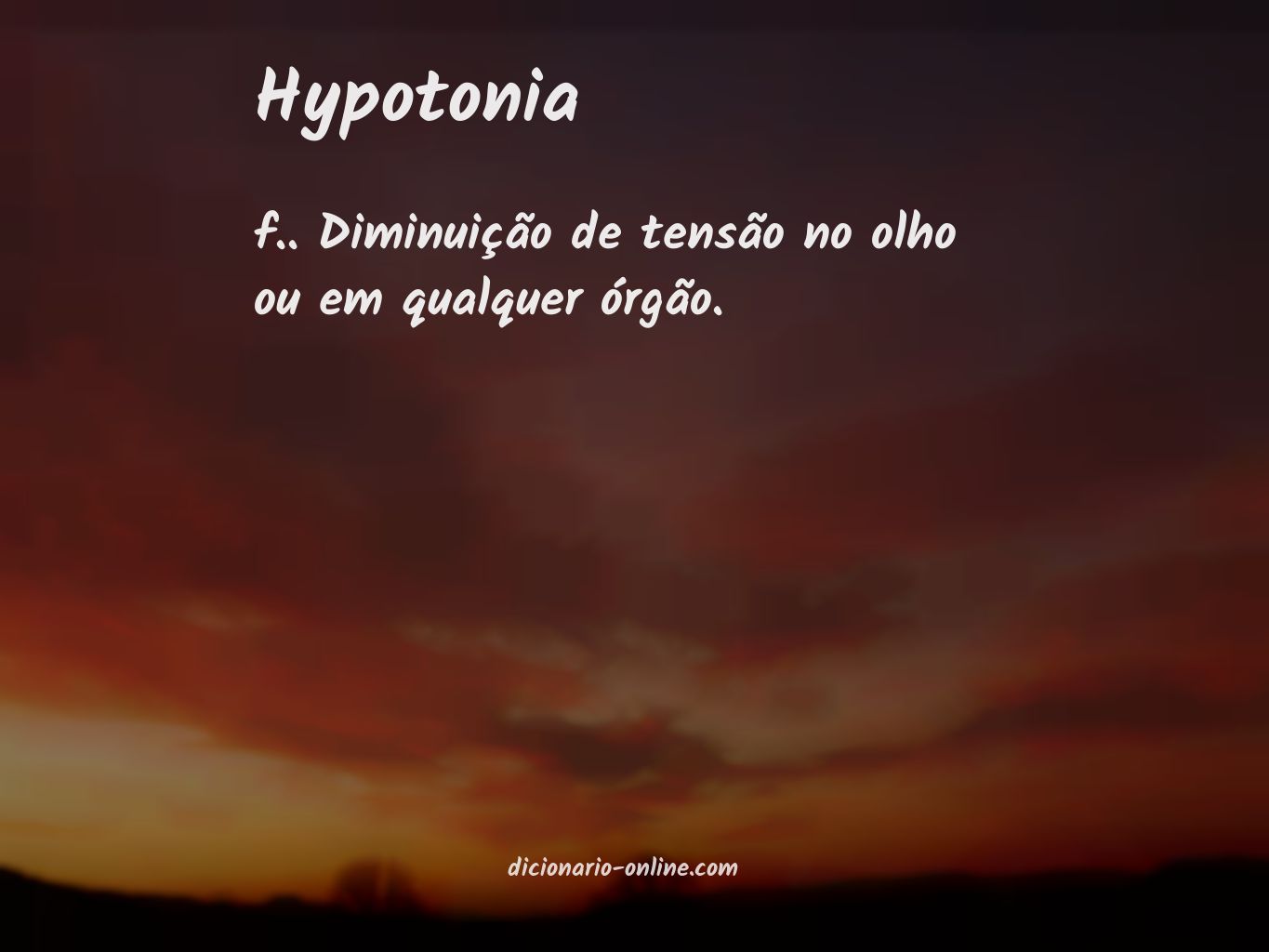 Significado de hypotonia