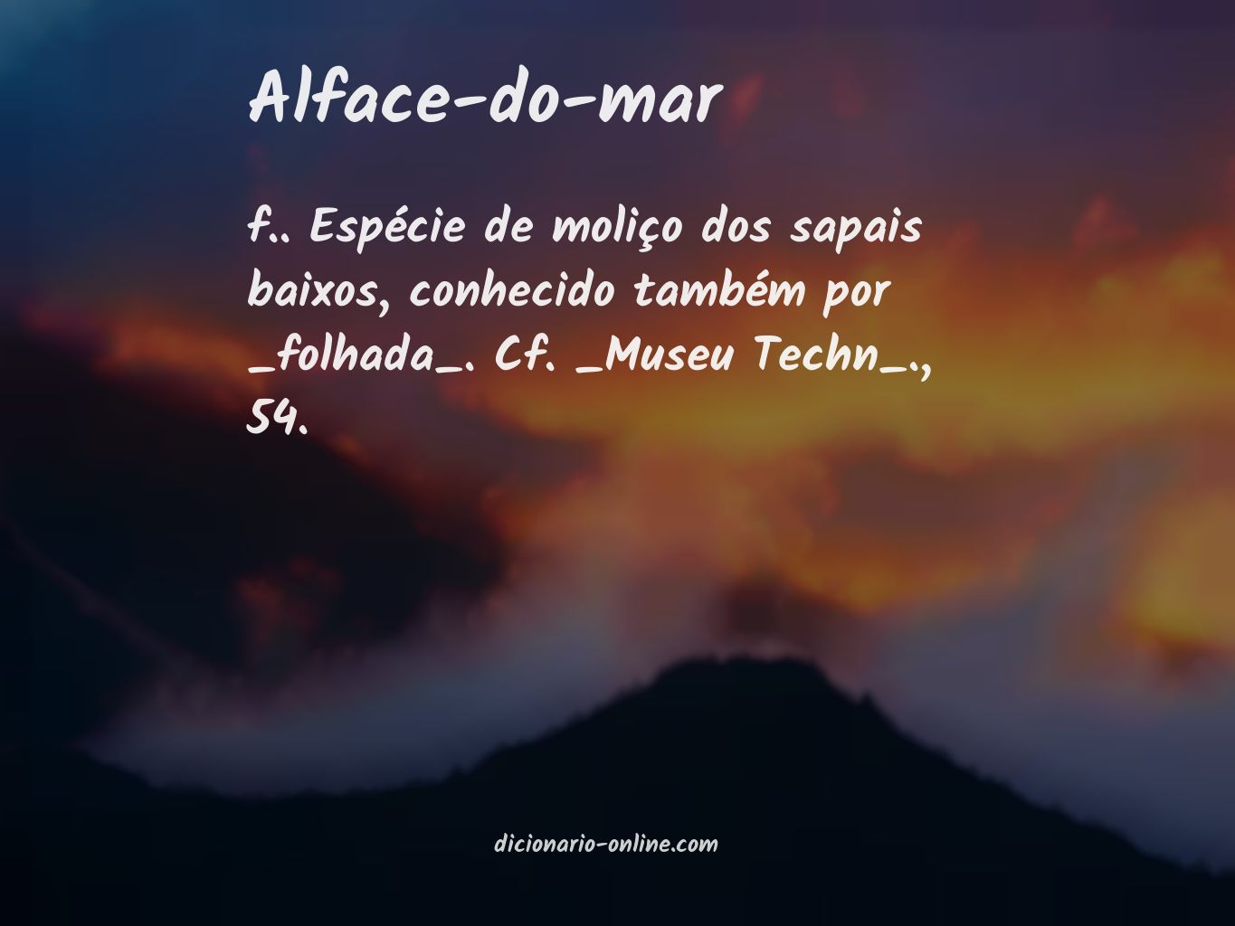 Significado de alface-do-mar