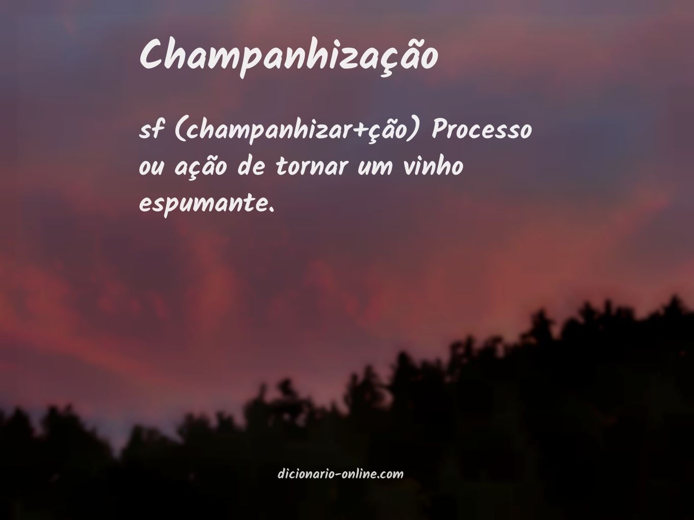 Significado de champanhização