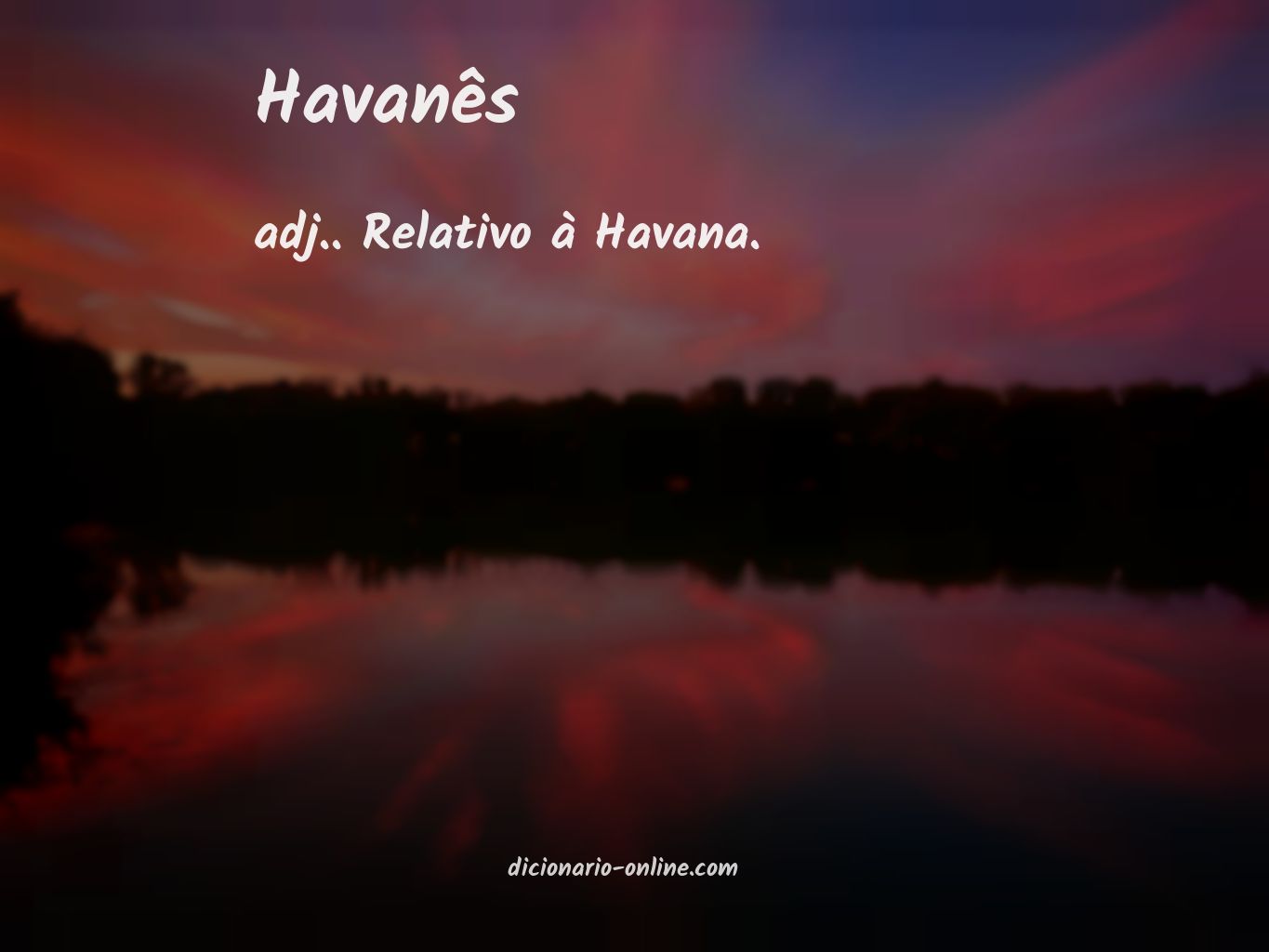 Significado de havanês