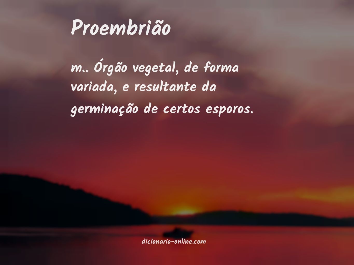 Significado de proembrião