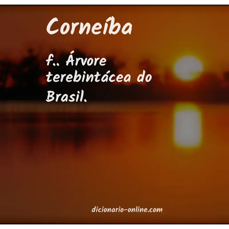 Significado de corneíba