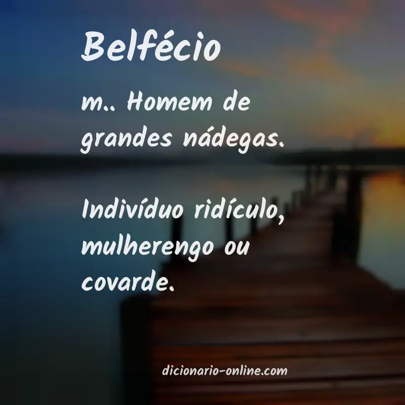 Significado de belfécio