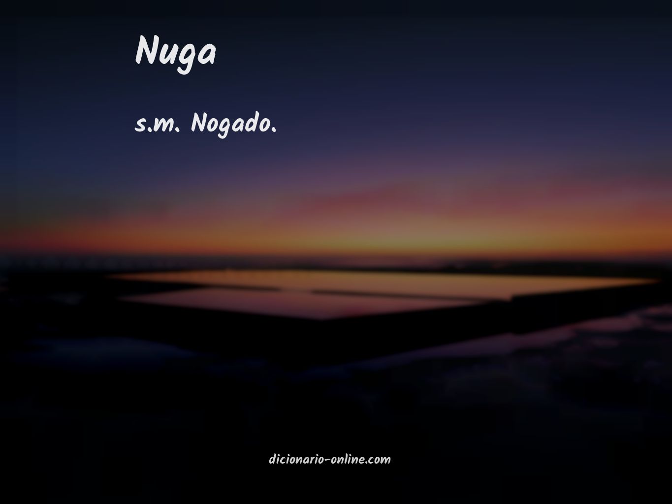 Significado de nuga