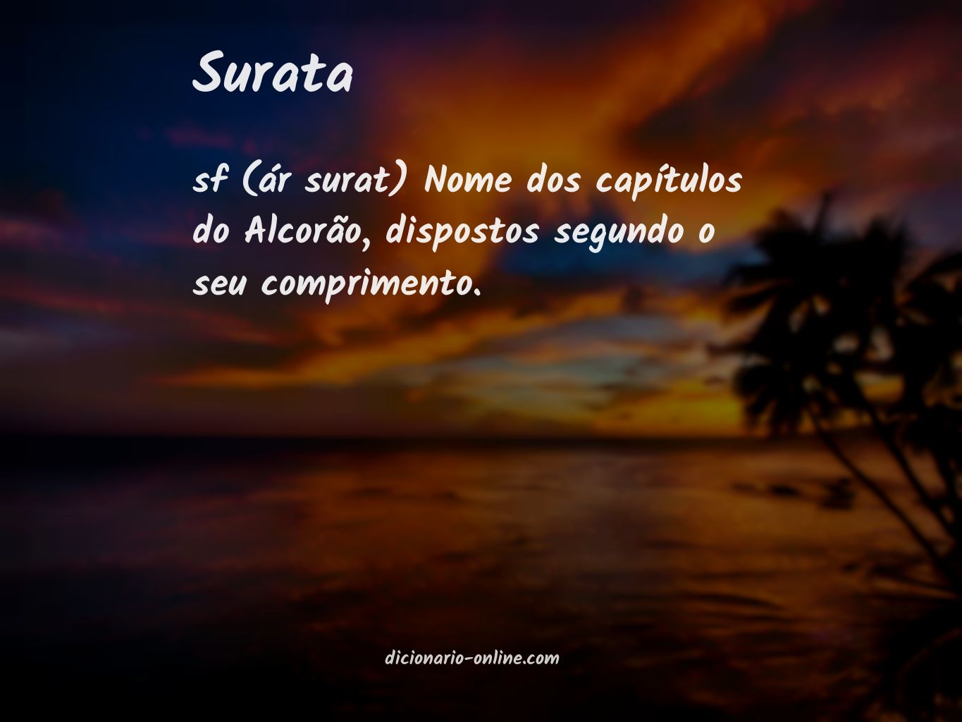 Significado de surata