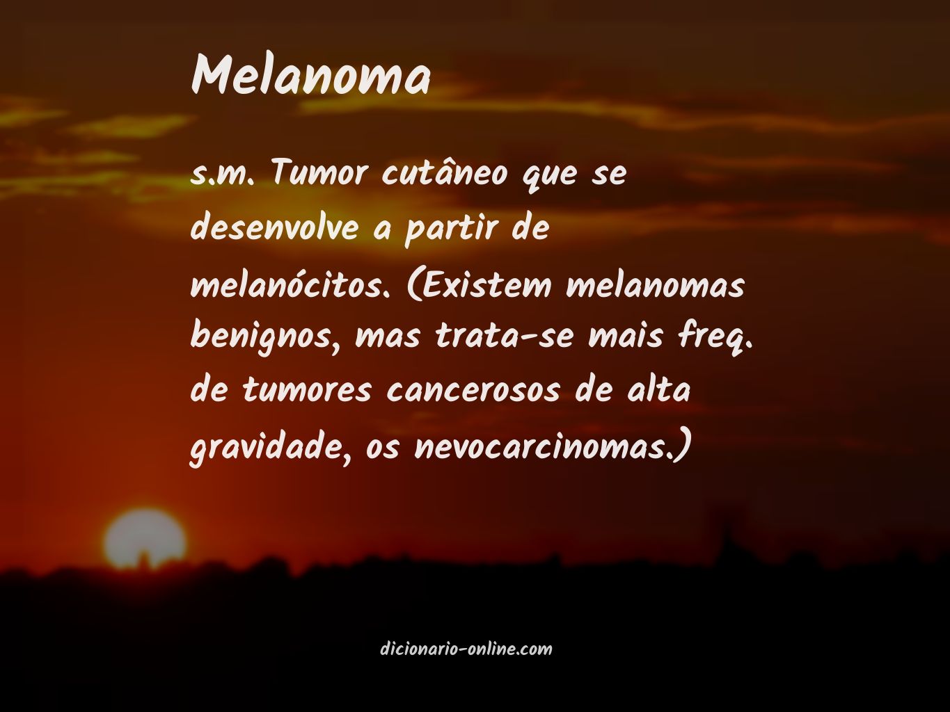 Significado de melanoma