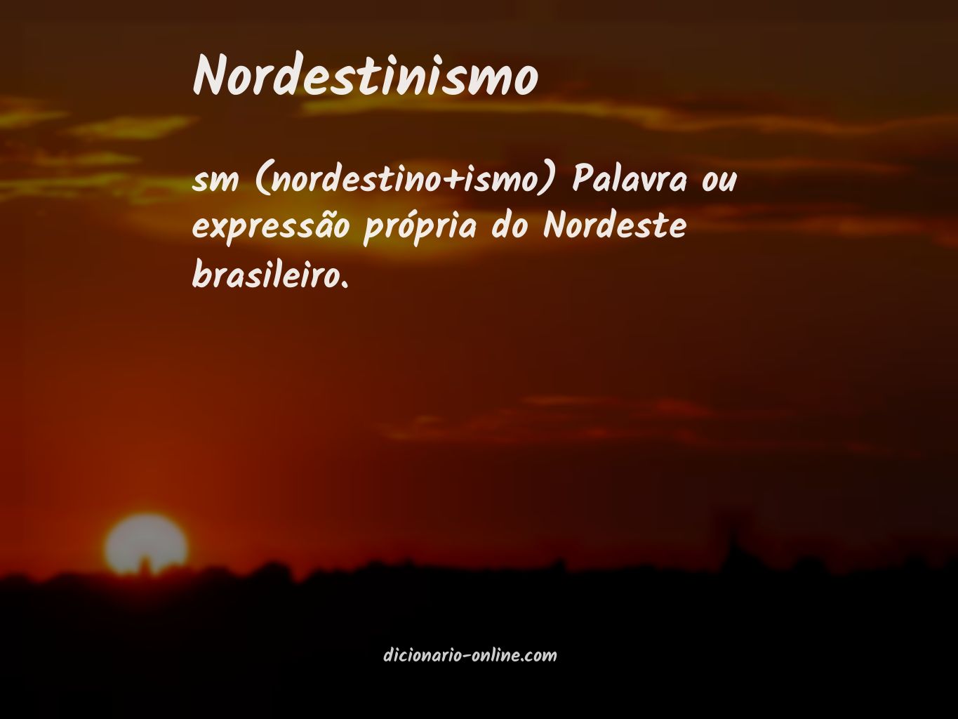 Significado de nordestinismo