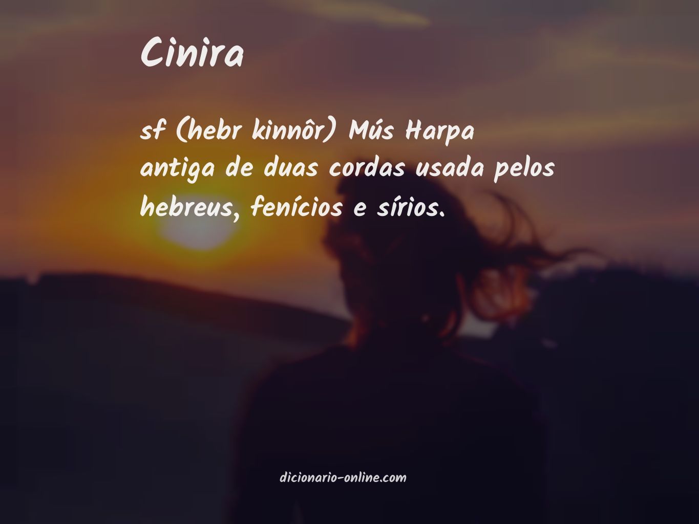 Significado de cinira