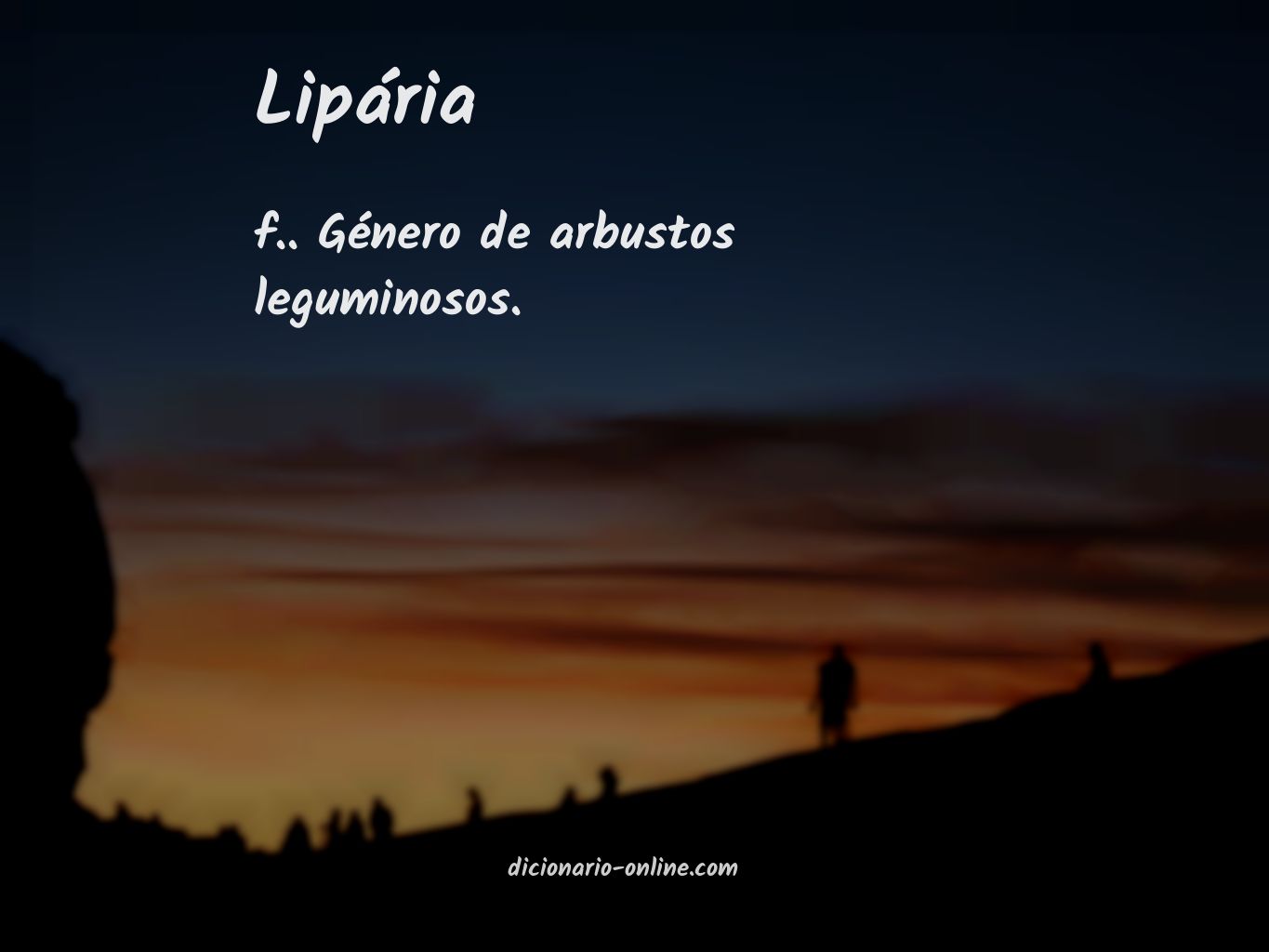 Significado de lipária