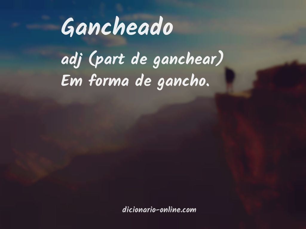 Significado de gancheado