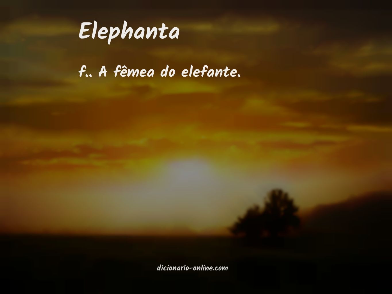 Significado de elephanta