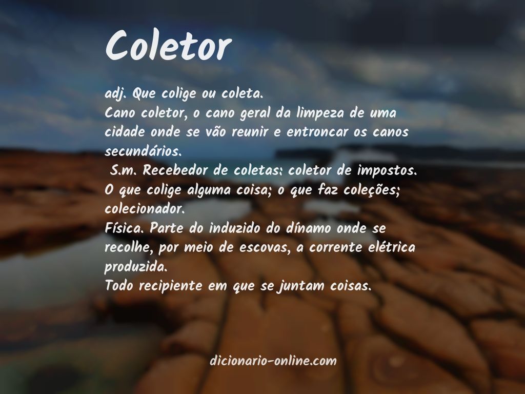 Significado de coletor