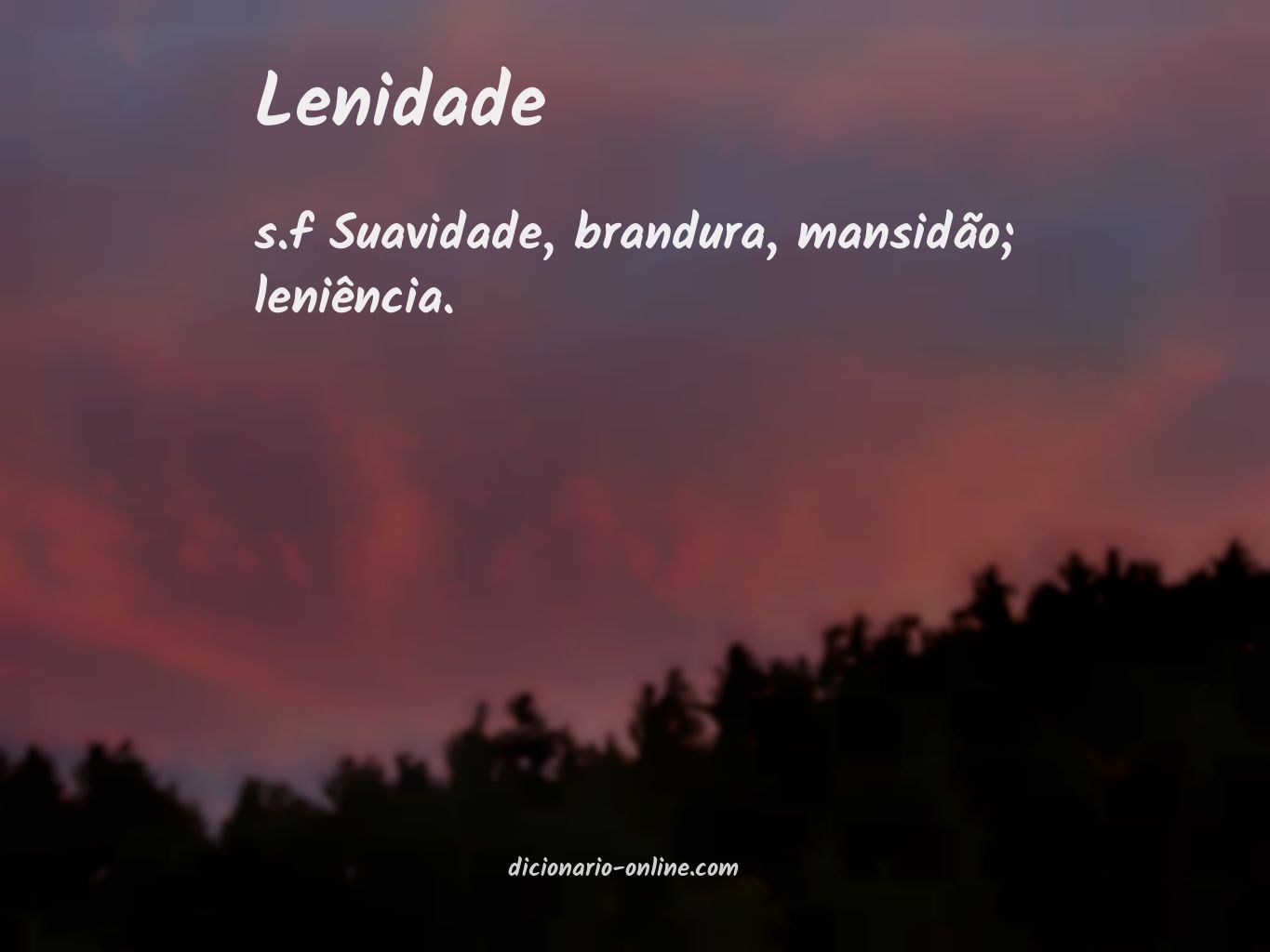 Significado de lenidade