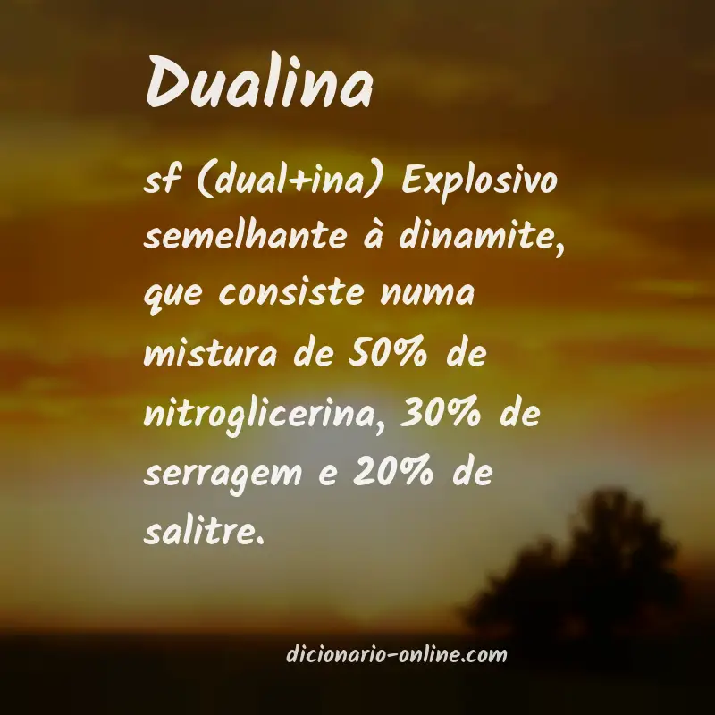 Significado de dualina