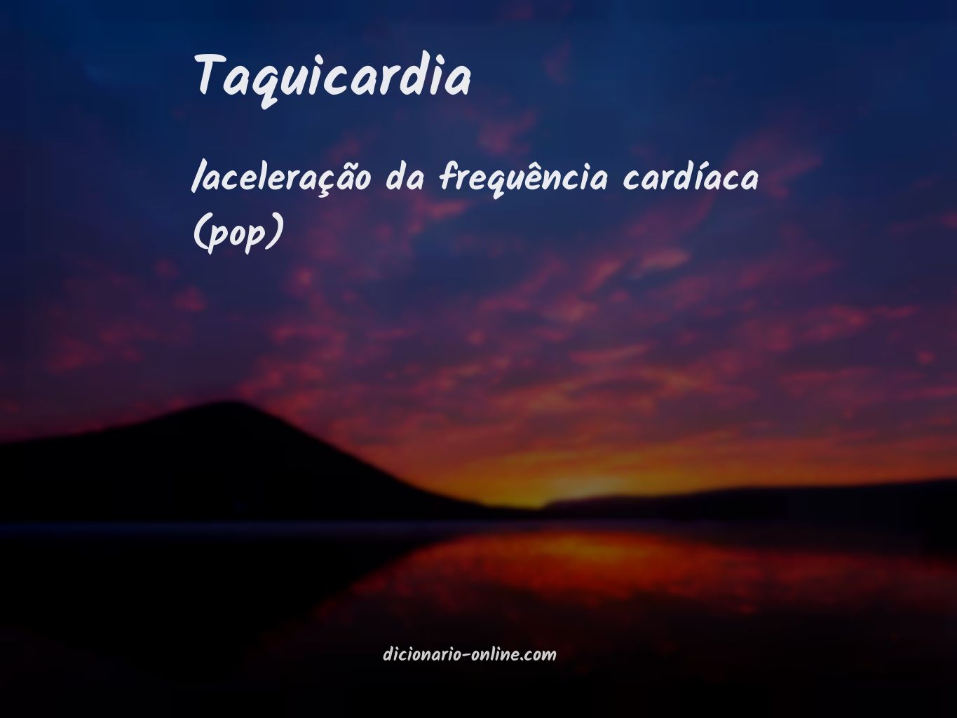 Significado de taquicardia