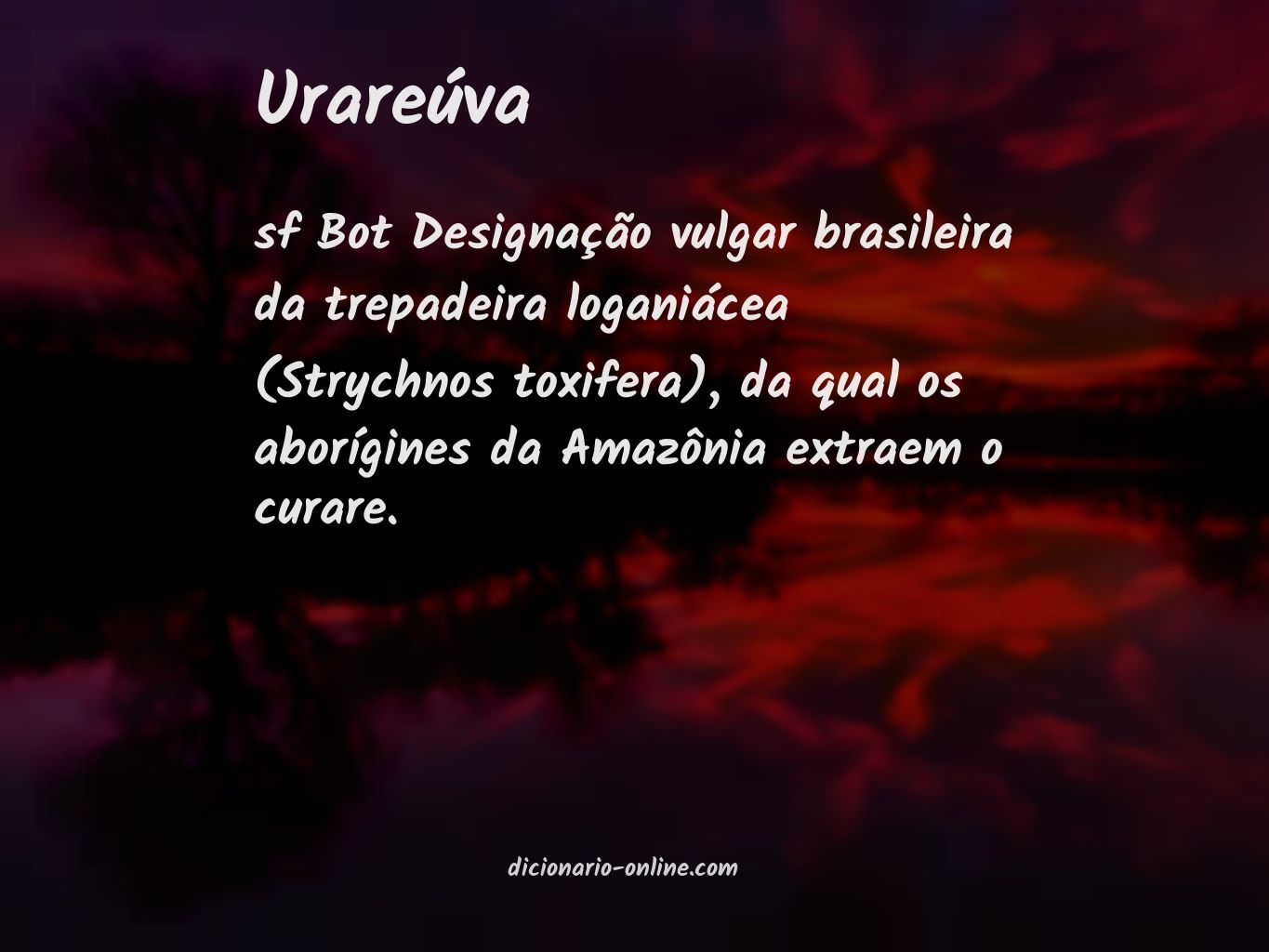 Significado de urareúva