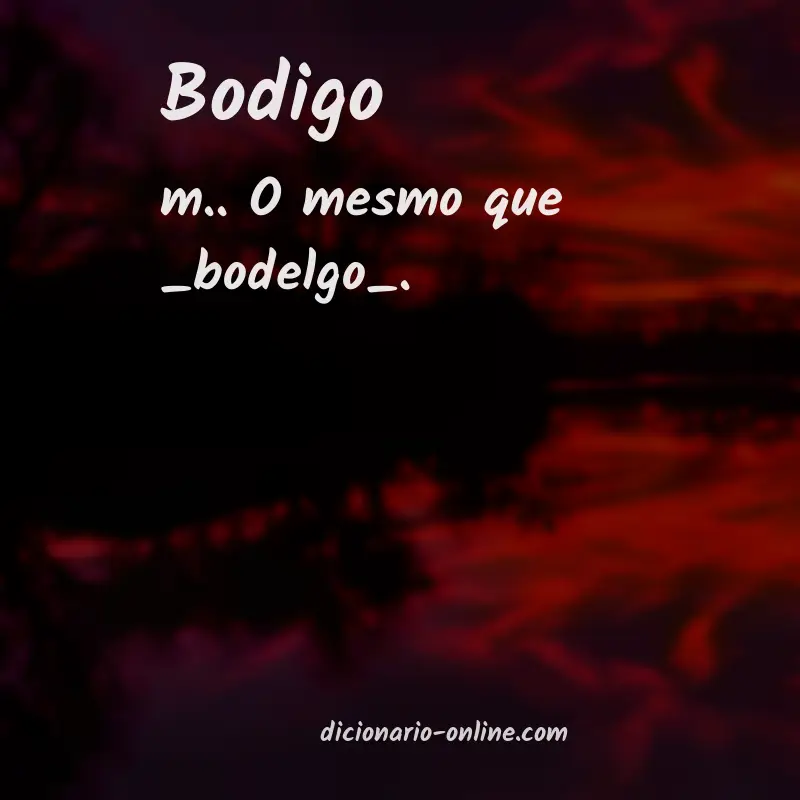 Significado de bodigo
