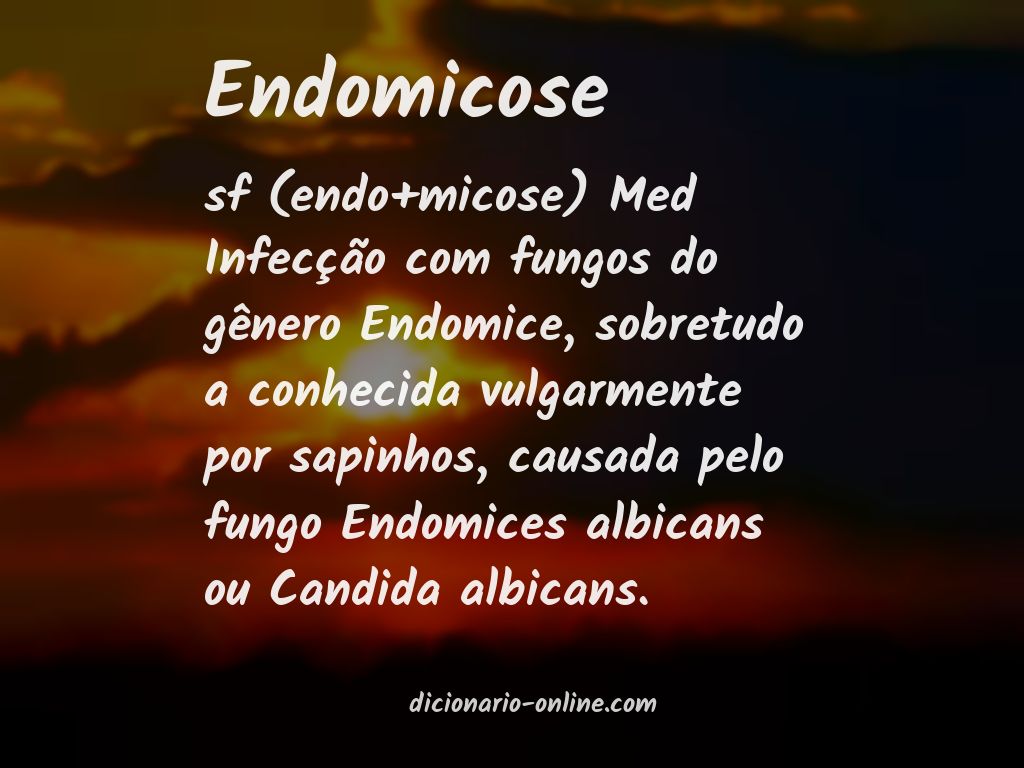 Significado de endomicose