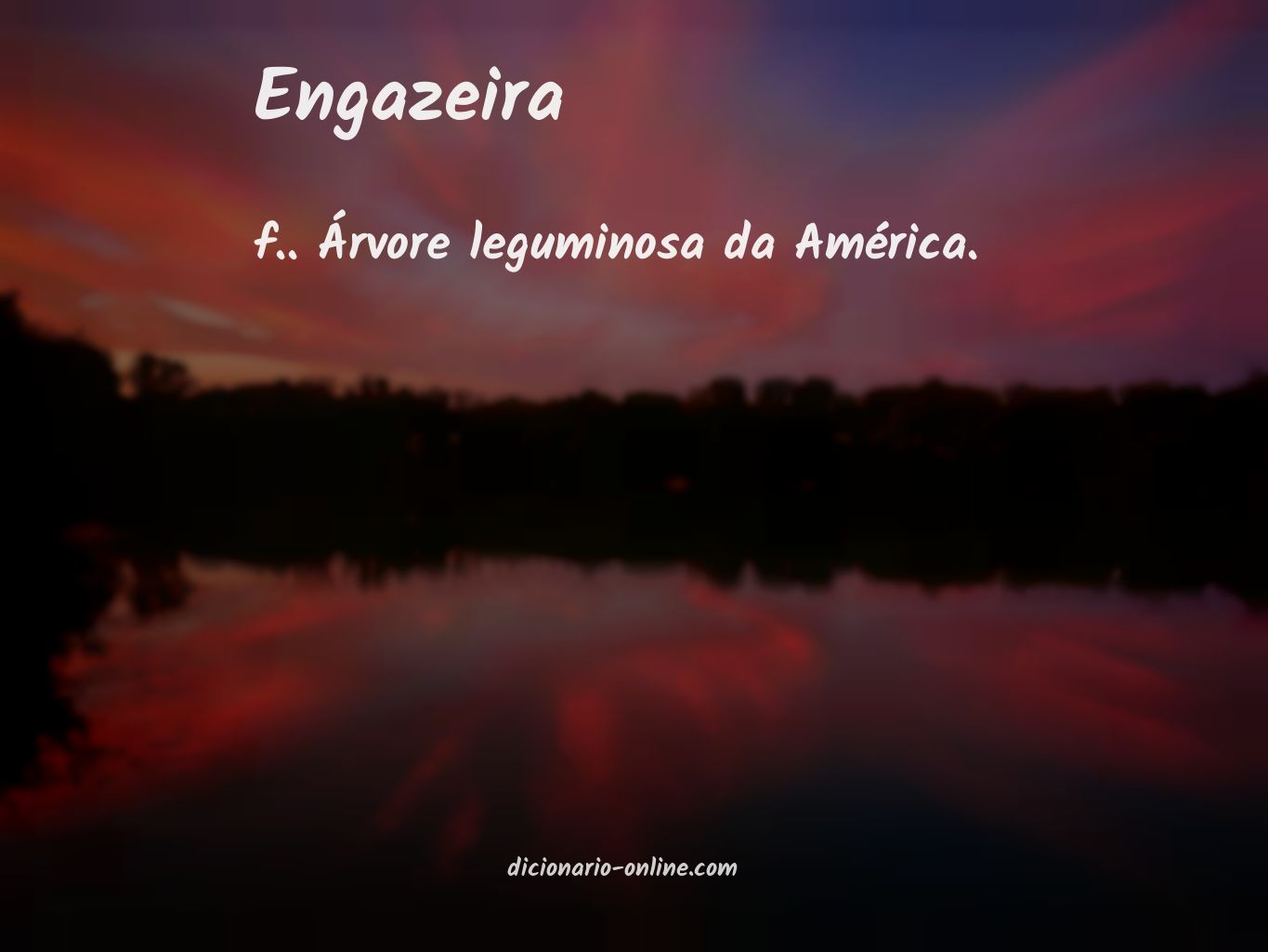 Significado de engazeira