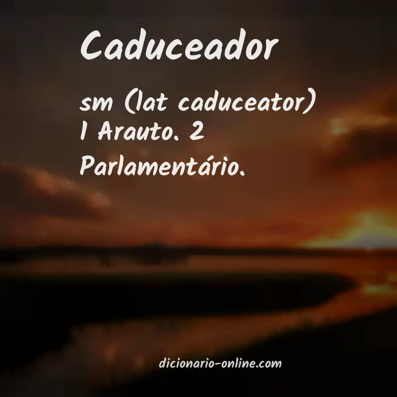 Significado de caduceador
