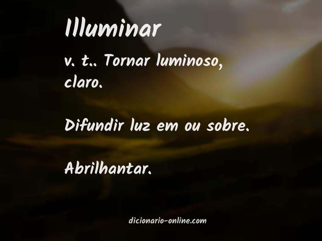 Significado de illuminar