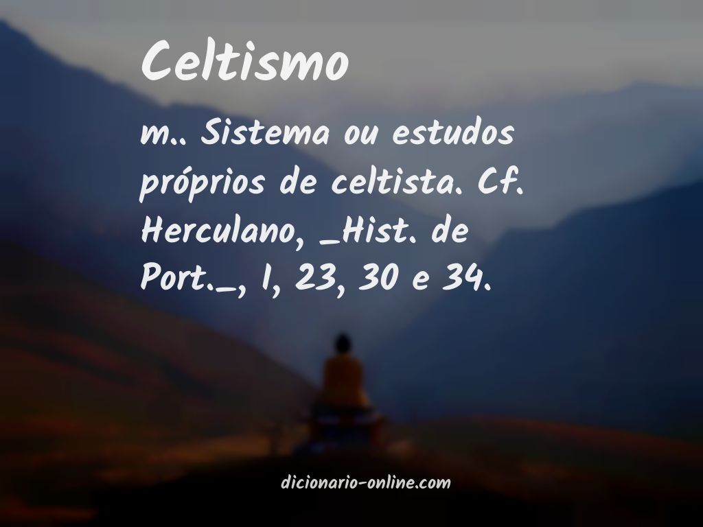 Significado de celtismo