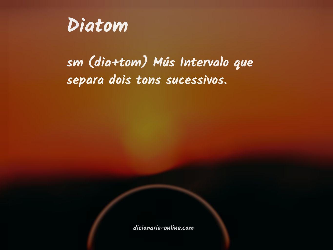 Significado de diatom