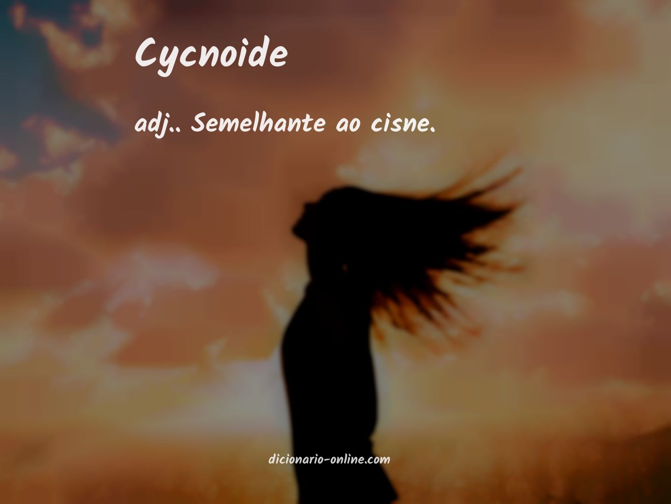 Significado de cycnoide