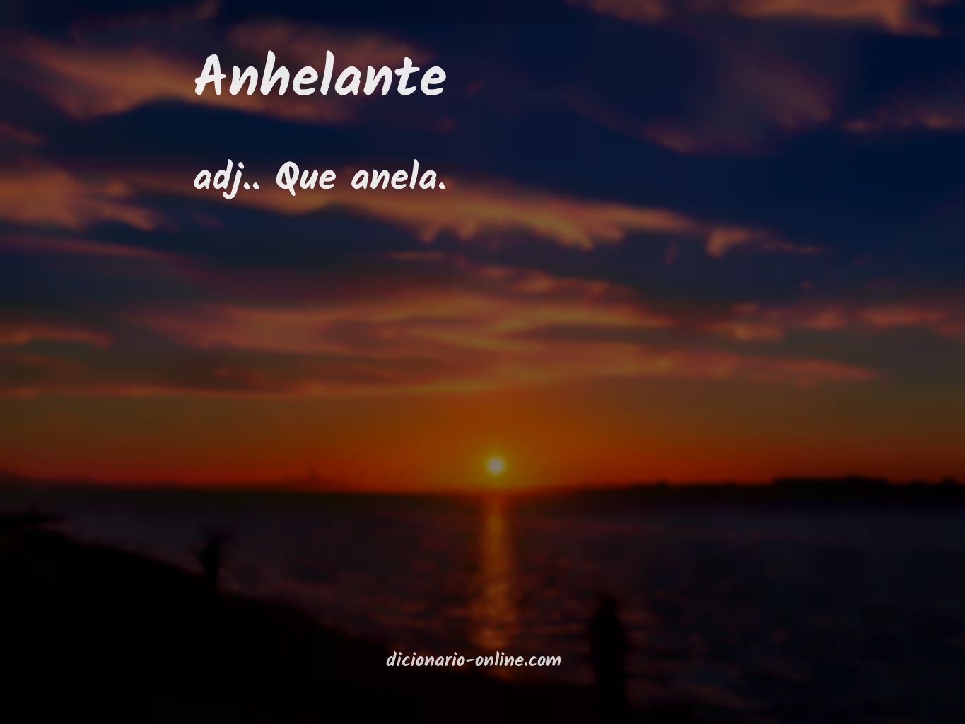 Significado de anhelante