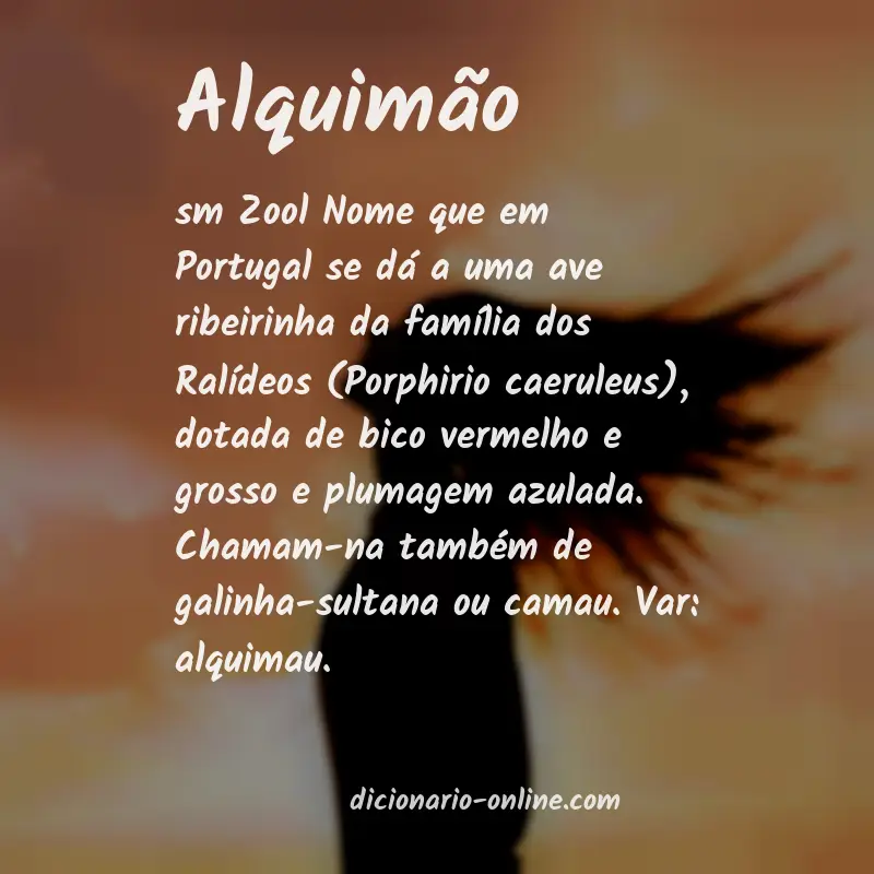 Significado de alquimão