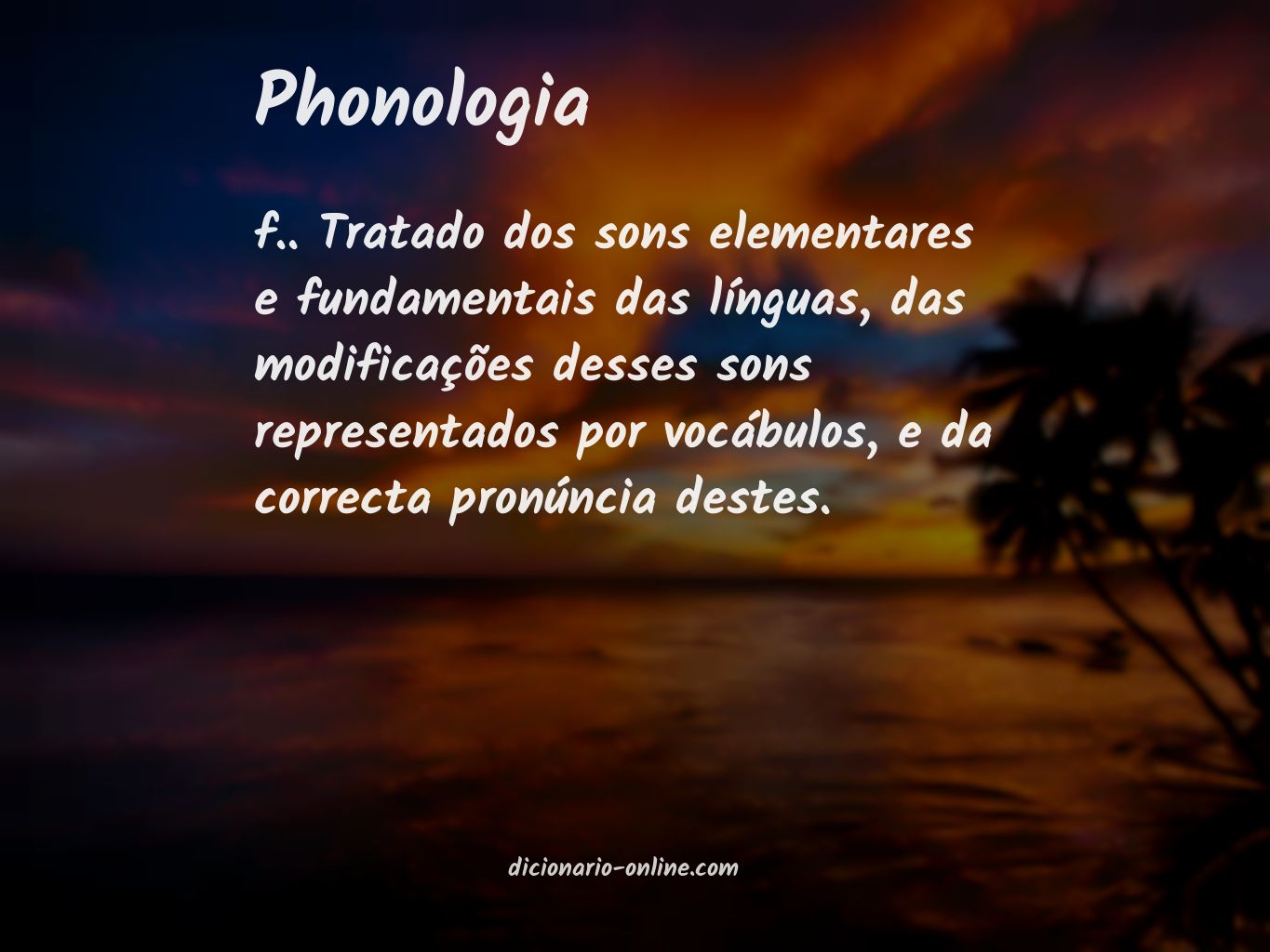 Significado de phonologia