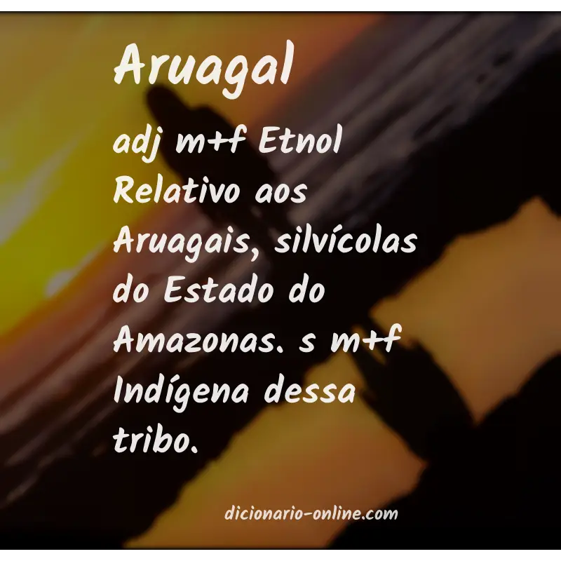 Significado de aruagal