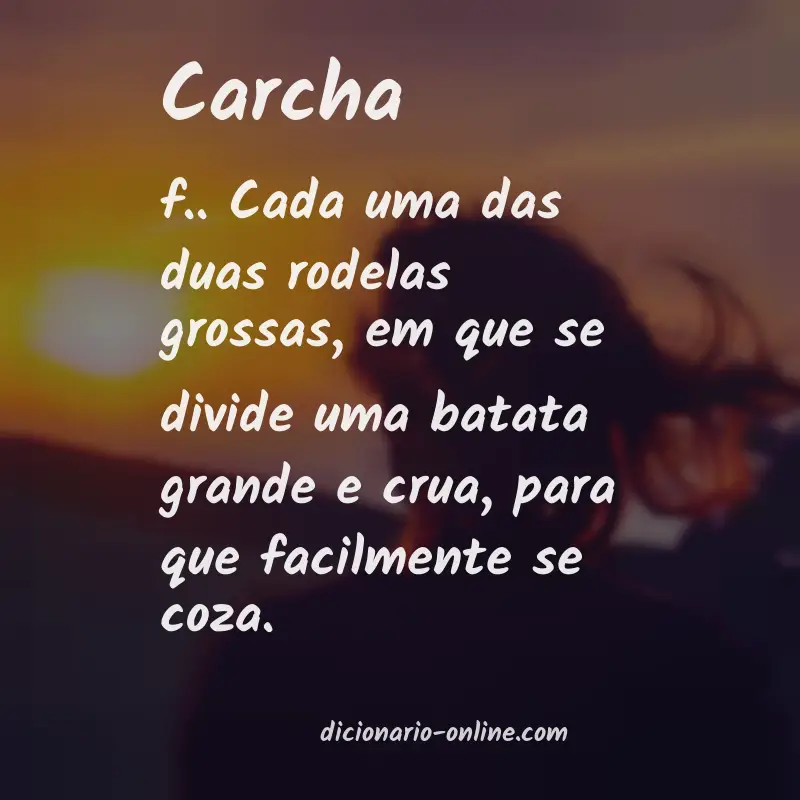 Significado de carcha