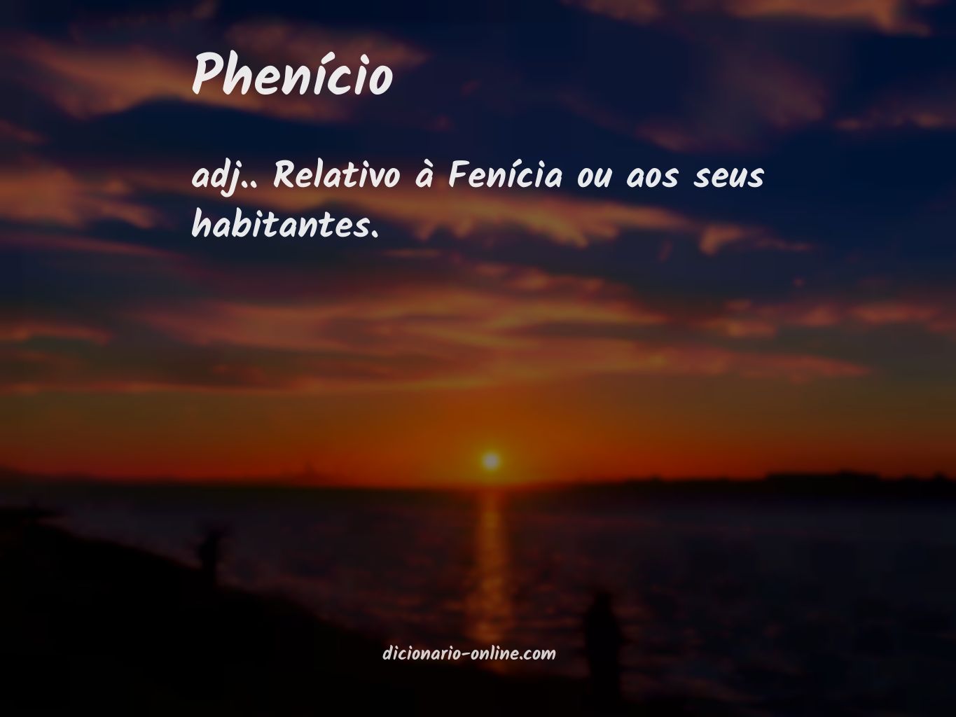 Significado de phenício