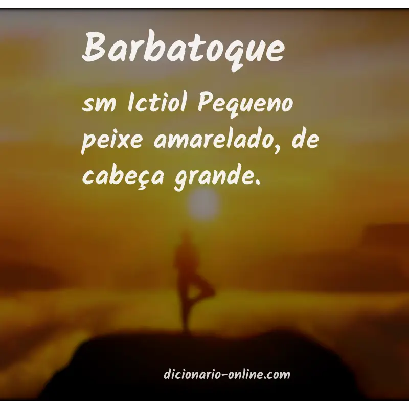 Significado de barbatoque