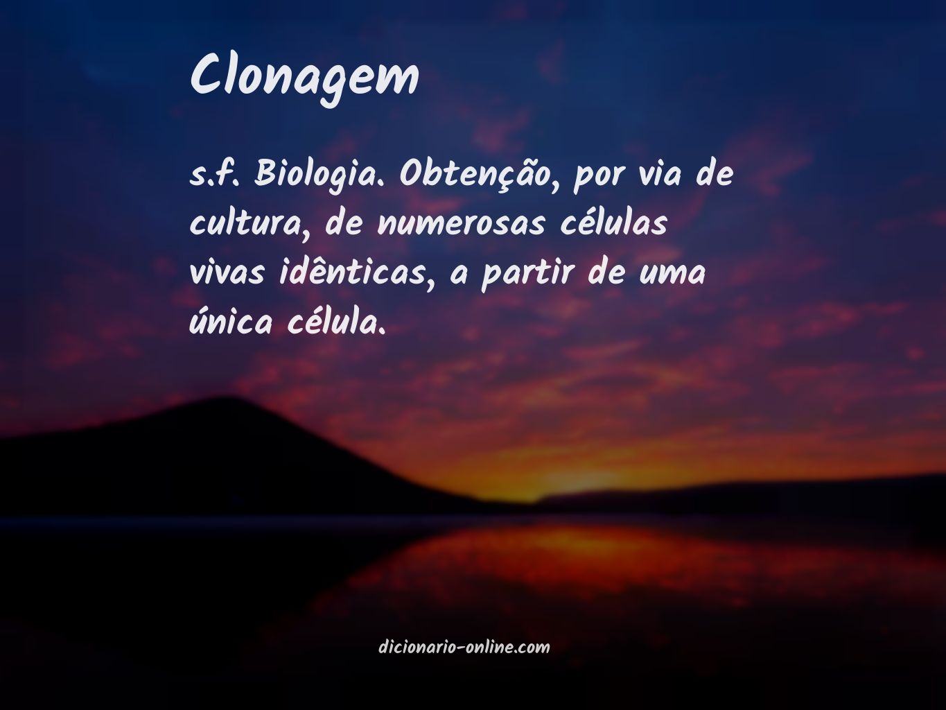 Significado de clonagem