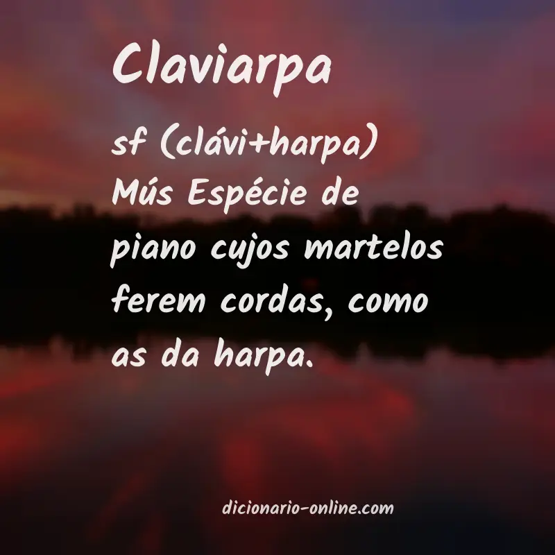 Significado de claviarpa