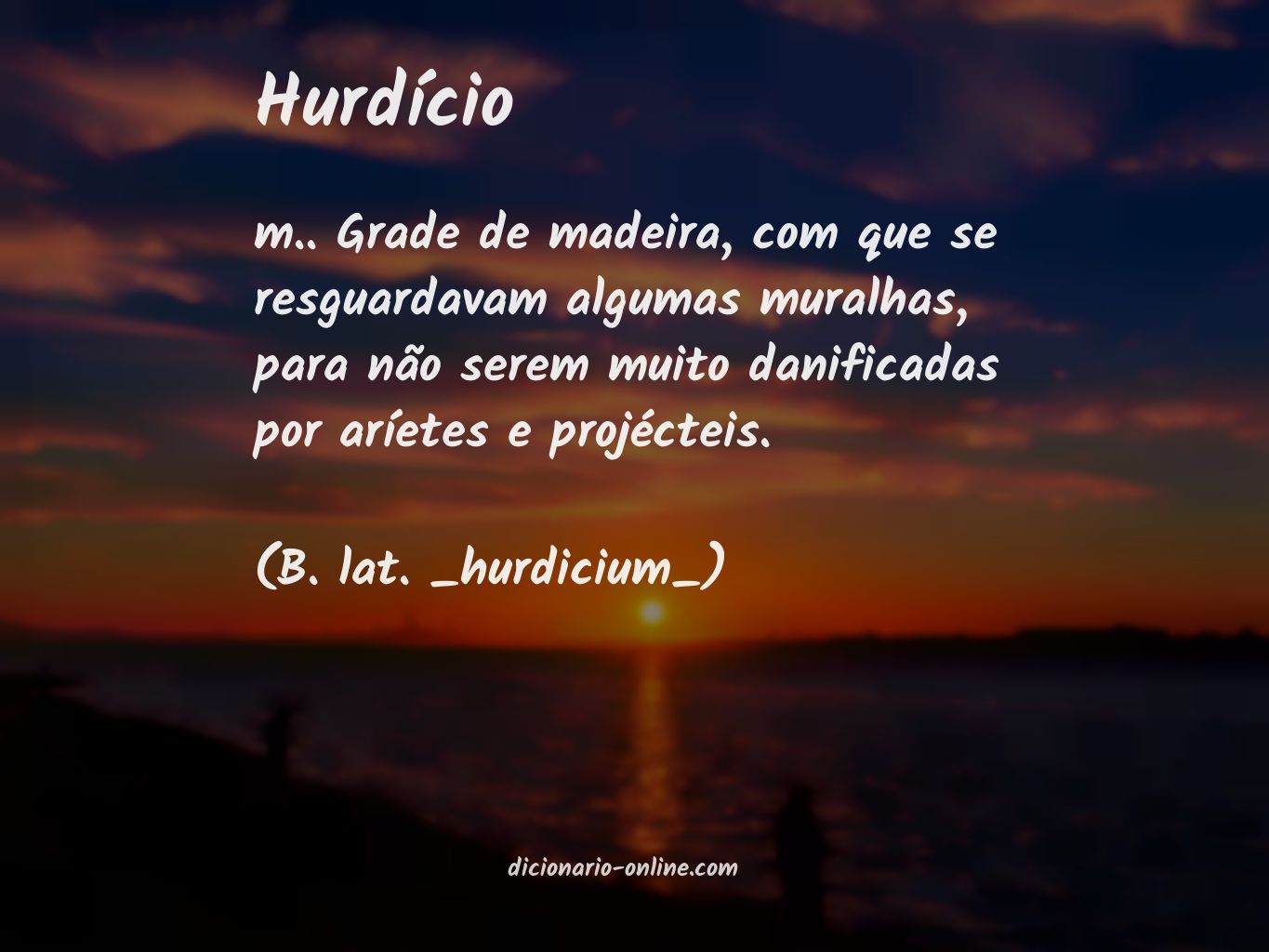 Significado de hurdício