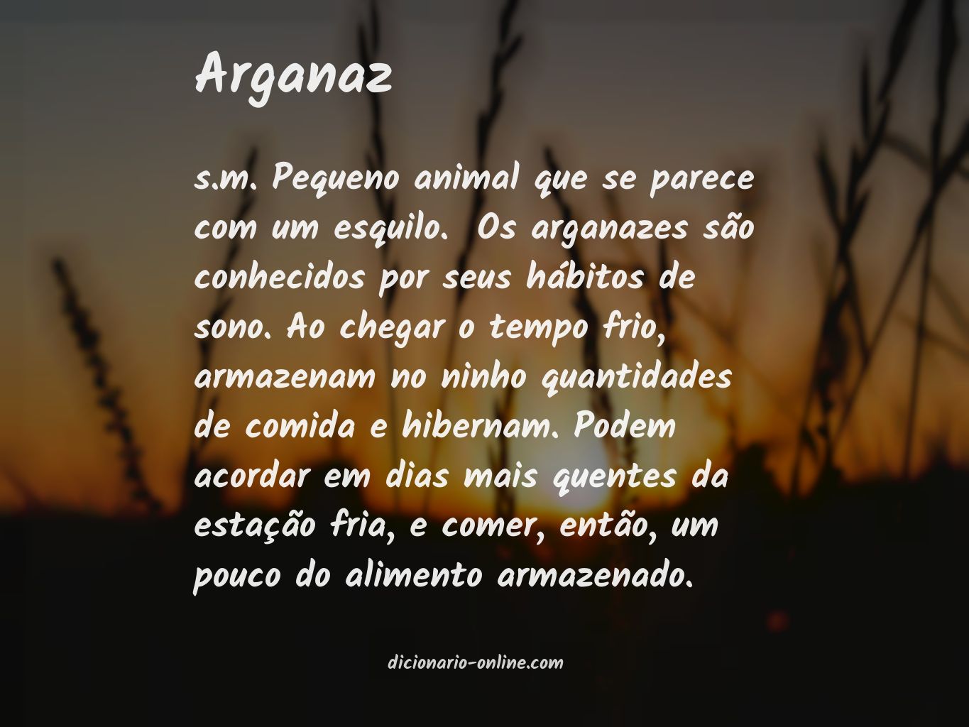 Significado de arganaz