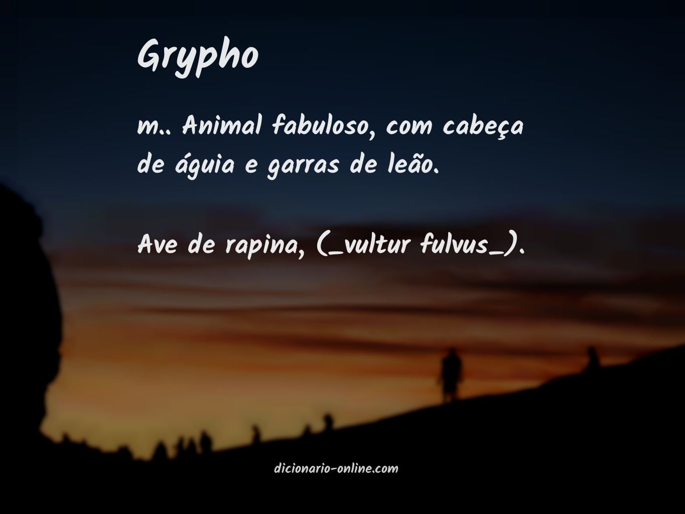 Significado de grypho