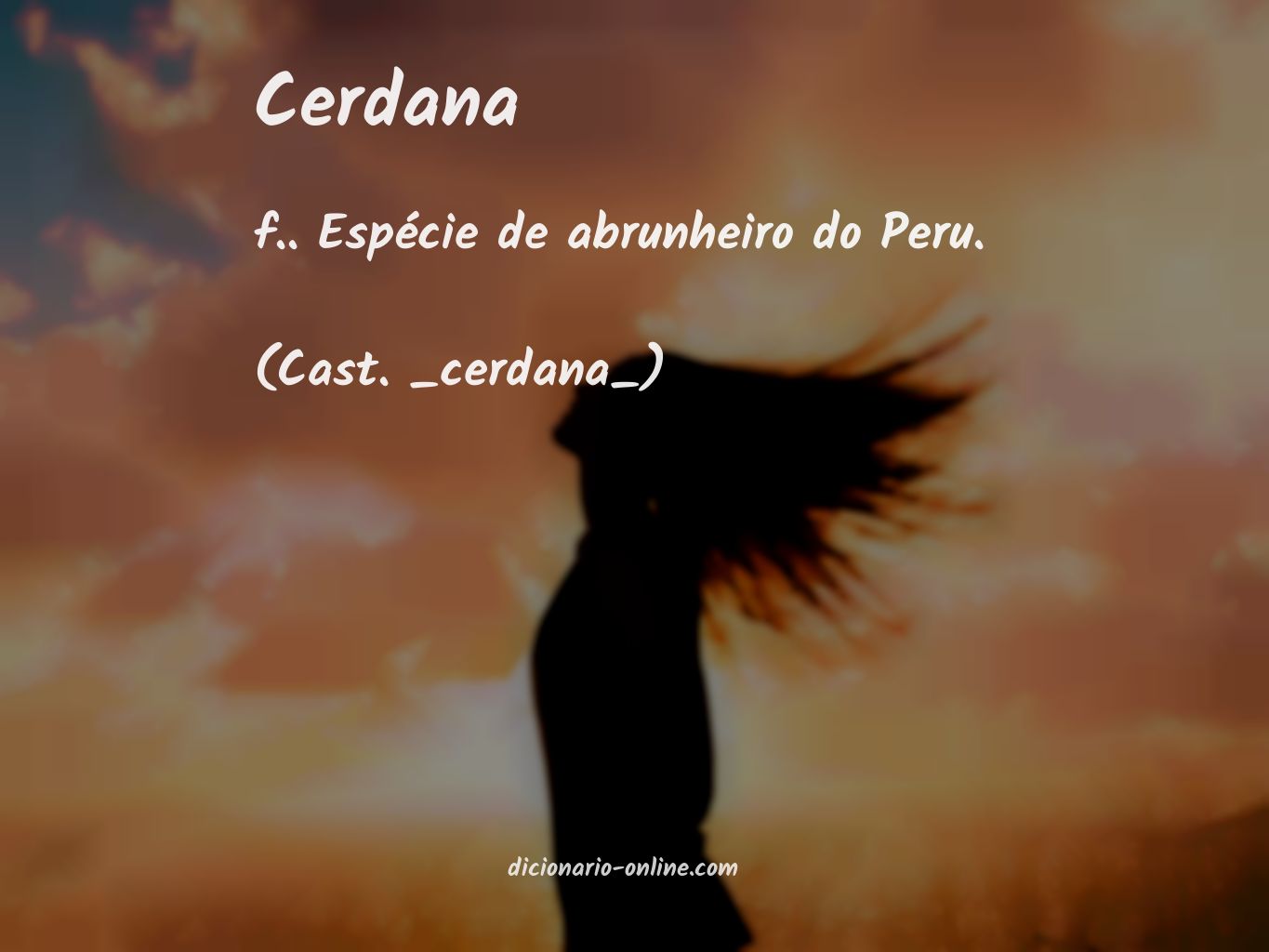 Significado de cerdana