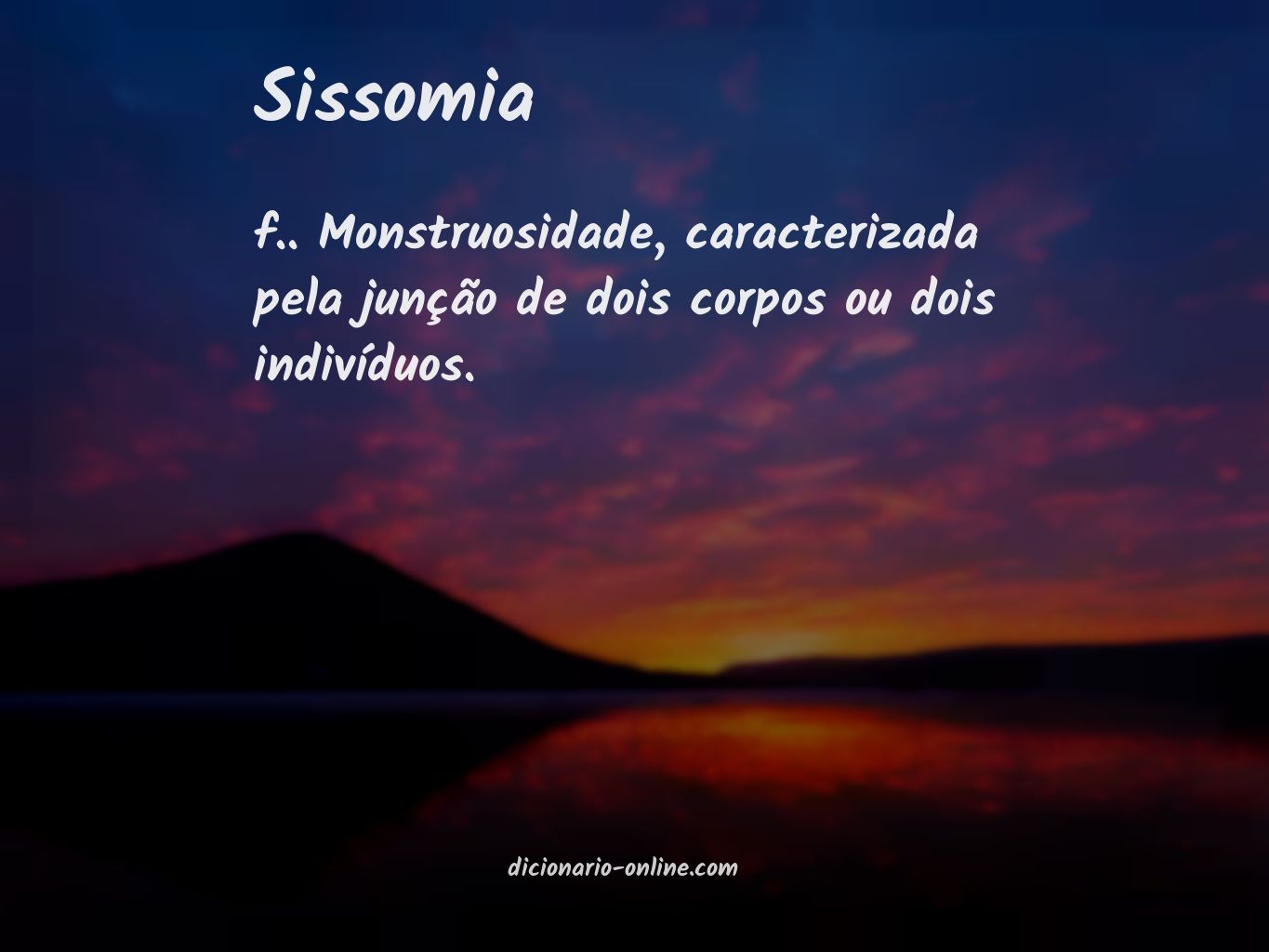 Significado de sissomia